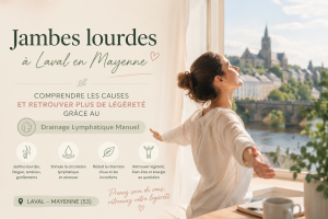 Jambes lourdes et le magnétisme
