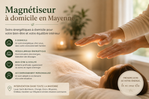 Magnétiseur à domicile en Mayenne 4 Magnétiseur à domicile à Laval