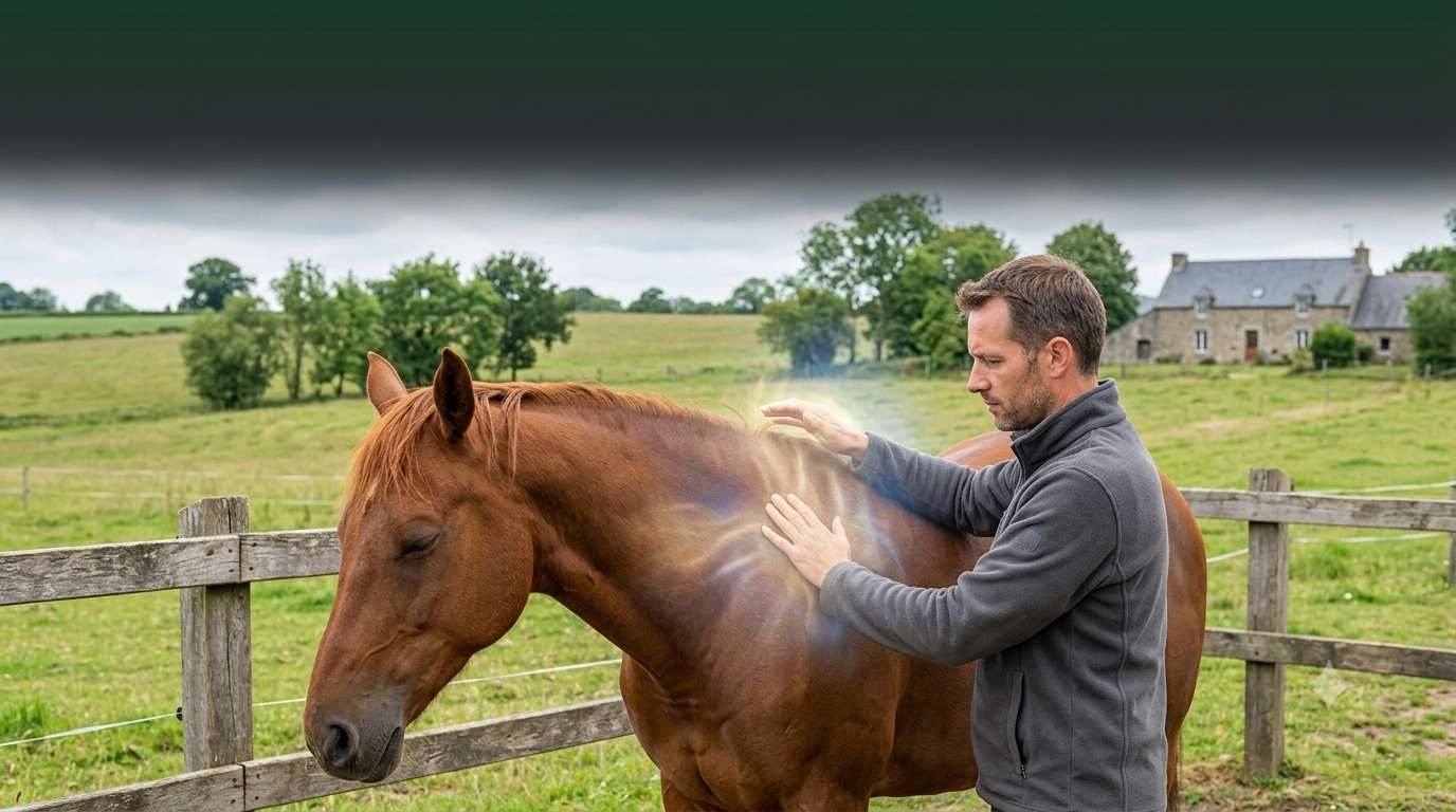 soins énergétique pour chevaux en Mayenne